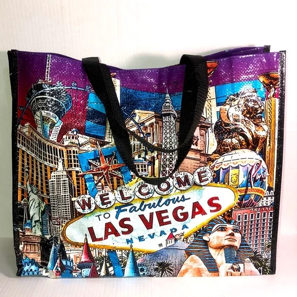 "Welcome To Fabulous Las Vegas Nevada" Tote - Picture 1 of 8